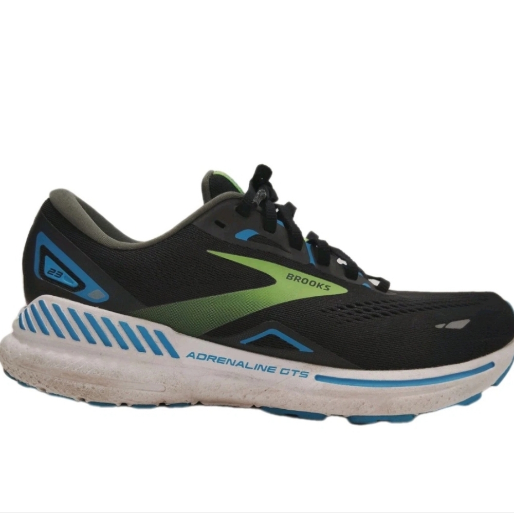 Brooks Adrenaline GTS 23 Black Hawaiian Ocean Men's Shoes Size 7.5D